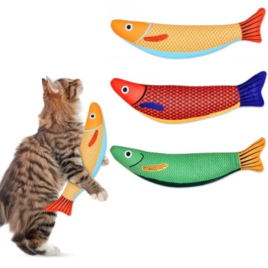 Cat Toys Catnip Toys for Cats Soft and Durable with Rattle Sound Interactive Kitten Toys for Indoor Cats Cat Chew Toy for All B